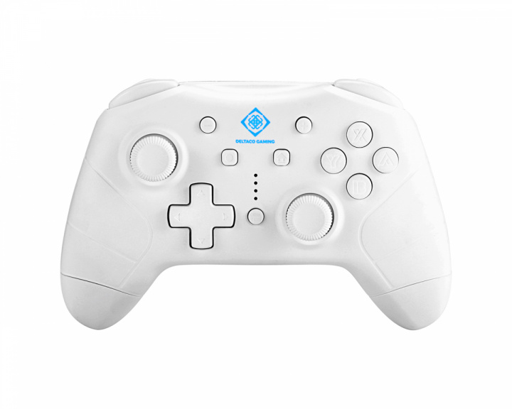 Deltaco Gaming Wireless Controller - Trådløs Controller til Nintendo Switch/PC/Android - Hvid