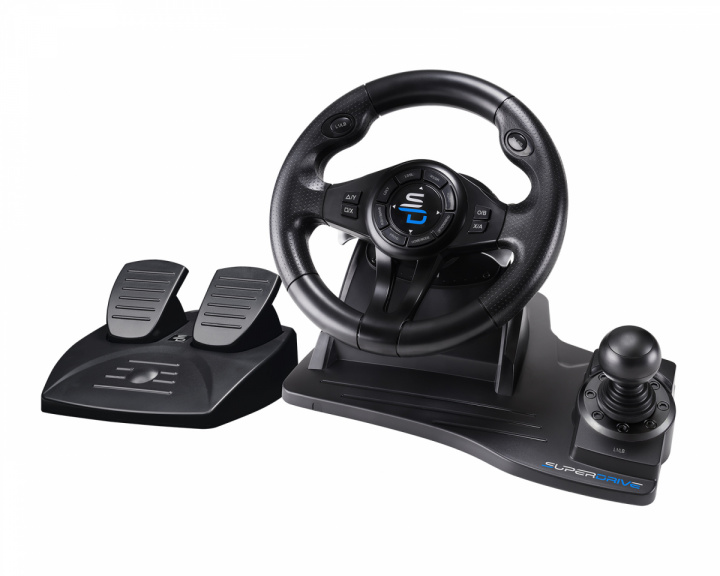 Subsonic Superdrive Racing Wheel GS550 - Rat og Pedaler til PC/Xbox Series/PS4