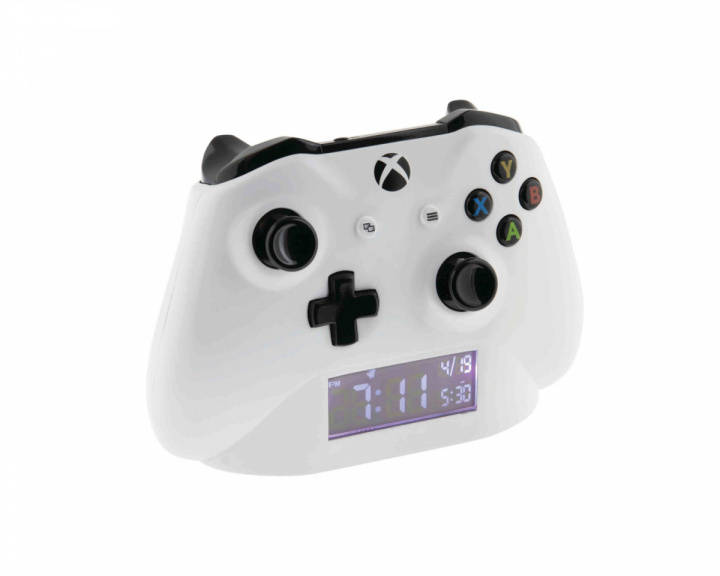 Paladone Xbox Alarm Clock - Hvid Digital Vækkeur