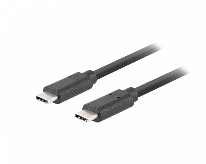 Lanberg USB-C Kabel 3.1 Gen 2 (10GB/s) PD100W Sort - 1.8m