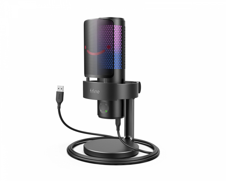 Fifine AMPLIGAME A9 USB Gaming Mikrofon RGB - Sort