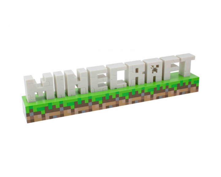 Paladone Minecraft Logo Light - Minecraft Lampe