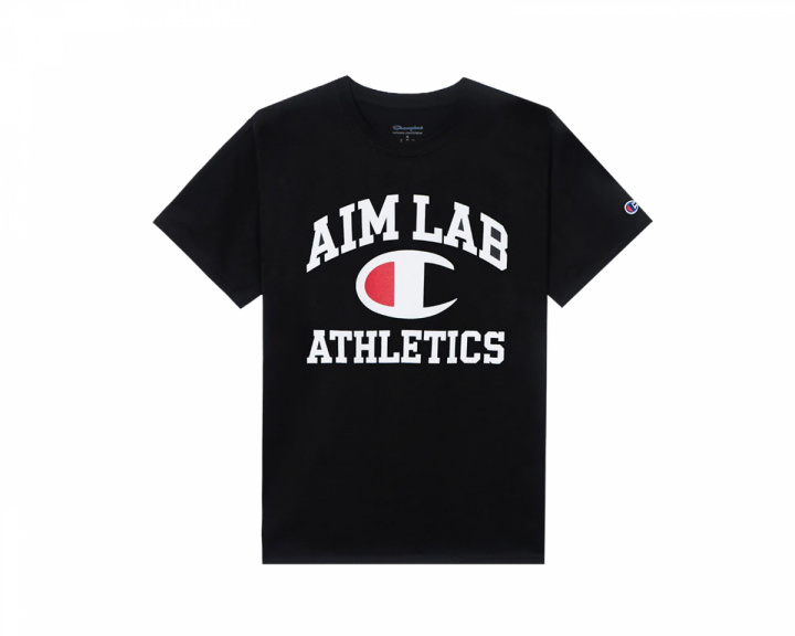 Aim Lab x Champion - Sort T-Shirt - Medium