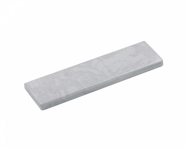 KBDfans Quartz Stone Cement Gray Wrist Rest 60% - Grå Håndledsstøtte