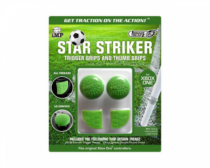 Trigger Treadz Xbox Star Striker Trigger & Thumb Grips - Grips til Xbox Controller