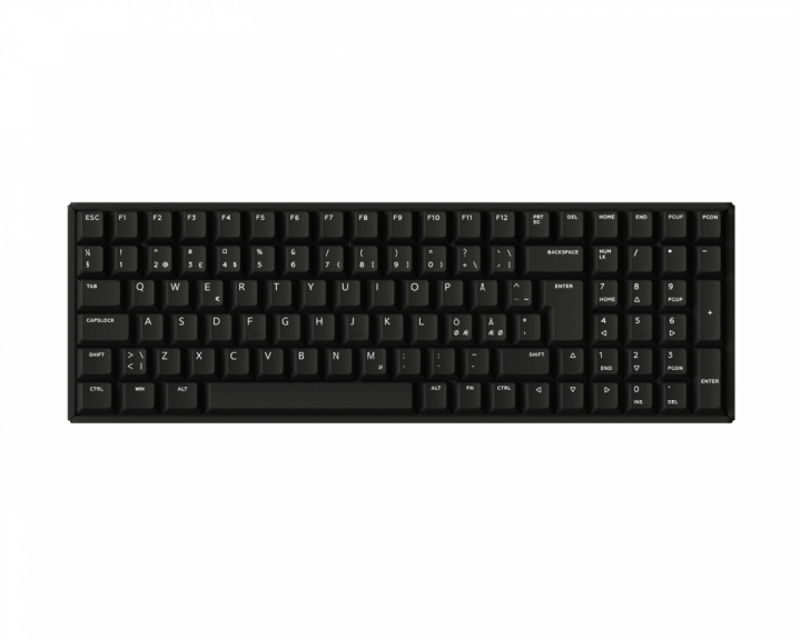 IQunix F97 Dark Side Wireless RGB [Cherry Red] 96% - Trådløs Tastatur