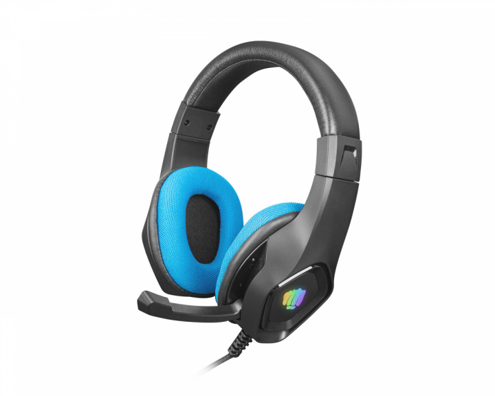 Fury Phantom Stereo Gaming Headset RGB (PC/PS4/Xbox One/Switch) - Sort/Blå