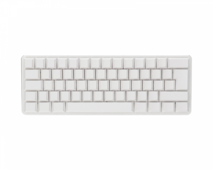 MaxCustom Blank Keycap set - Hvid