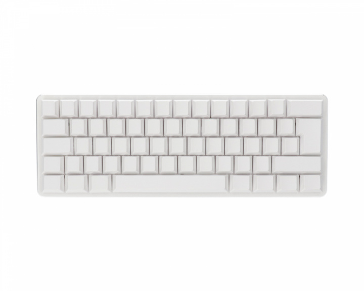 MaxCustom Blank Keycap set - Hvid