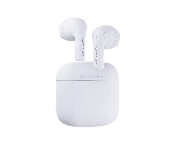 Happy Plugs Joy True Wireless Headphones - TWS In-Ear Høretelefoner - Hvid