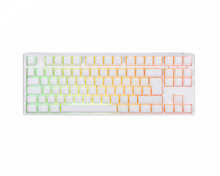Ducky ONE 3 TKL Pure White RGB Hotswap Tastatur [MX Brown]