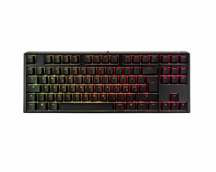 Ducky ONE 3 TKL Classic Black RGB Hotswap Tastatur [MX Silent Red]