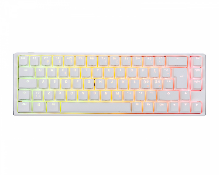 Ducky ONE 3 SF Pure White RGB Hotswap Tastatur [MX Silver]