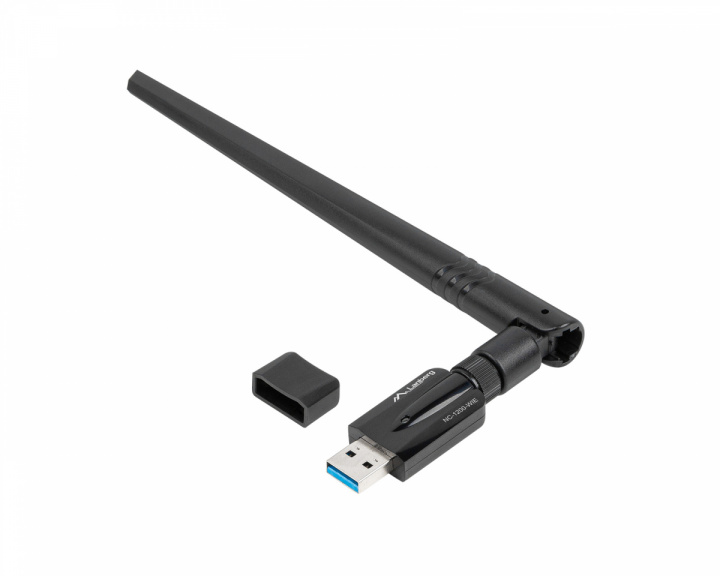 Lanberg USB Wifi Adapter - AC1200 Dual Band - Netværksadapter