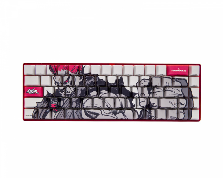 Higround x Street Fighter Base 65 Keyboard - Akuma (Monochrome) - Limited Edition