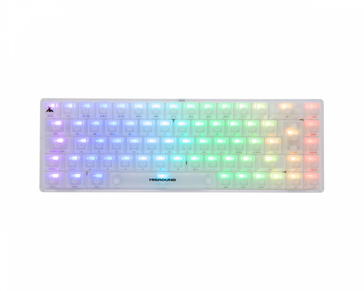 Higround OPAL Base 65 Hotswap Gaming Tastatur - ISO Nordic [White Flame]