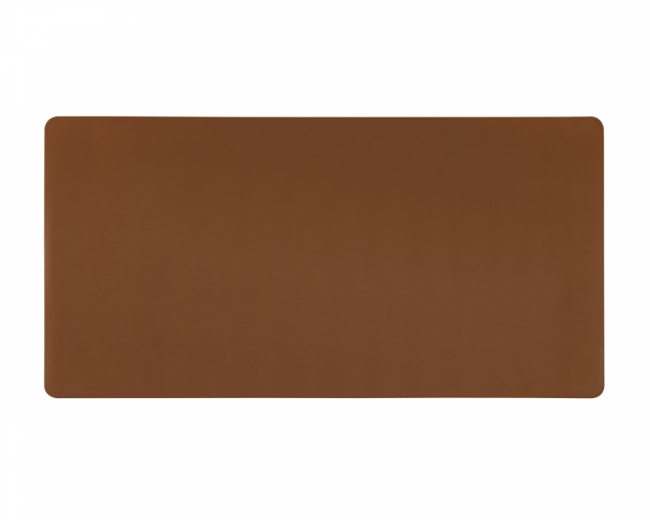 MaxMount PVC Læder - 1200x600 Skriveunderlag - Brun