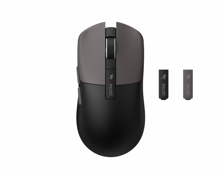 Ironcat Incott HPC01M Wireless Gaming Mus - Sort