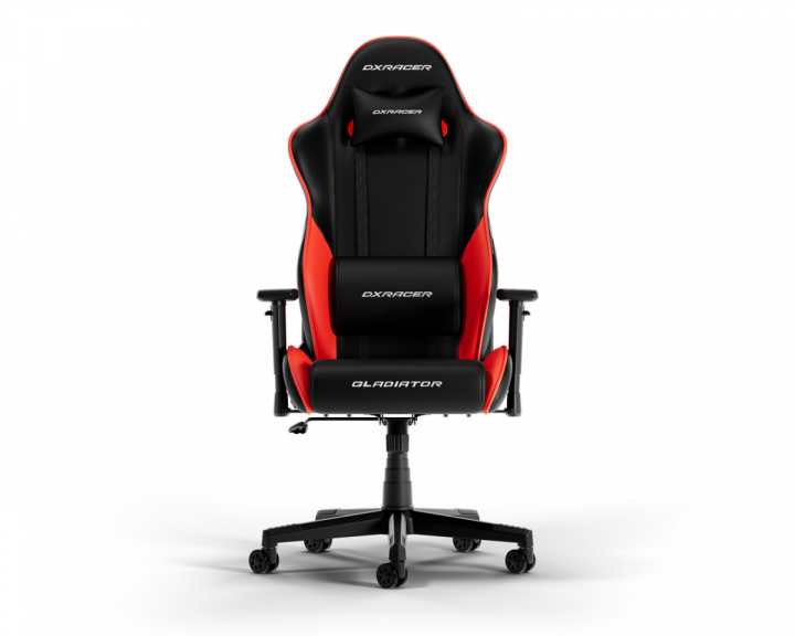 DXRacer GLADIATOR L Sort & Rød PVC Læder