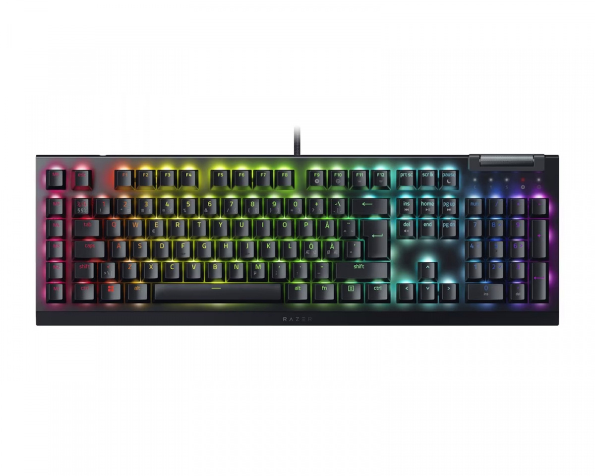 Razer BlackWidow V4 X Mekanisk Tastatur Chroma RGB [Razer Green