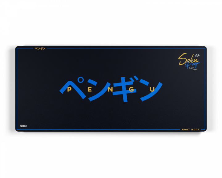 SOKU x Pengu - Limited Edition Musemåtte XXL - Deskpad