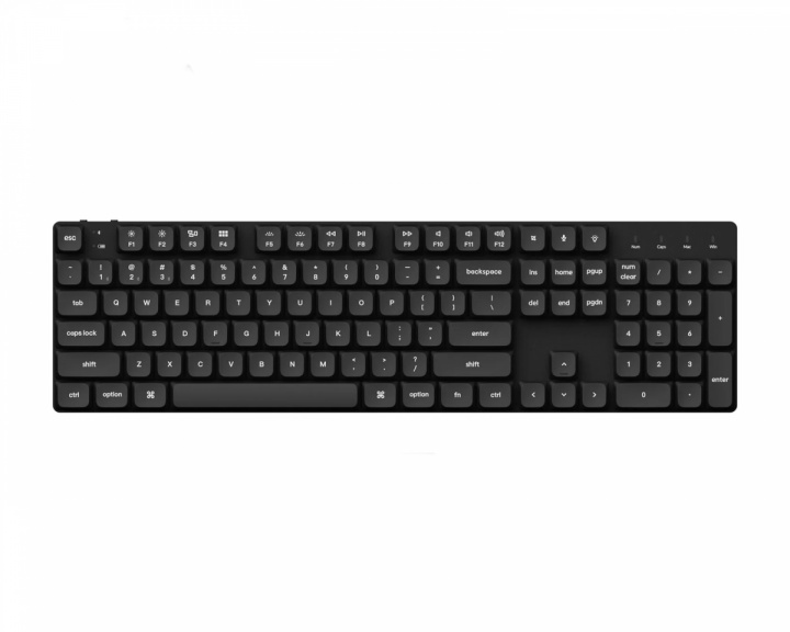 Keychron K5 SE Low Profile Trådløst Tastatur Keyboard Aluminum [Gateron Brown]