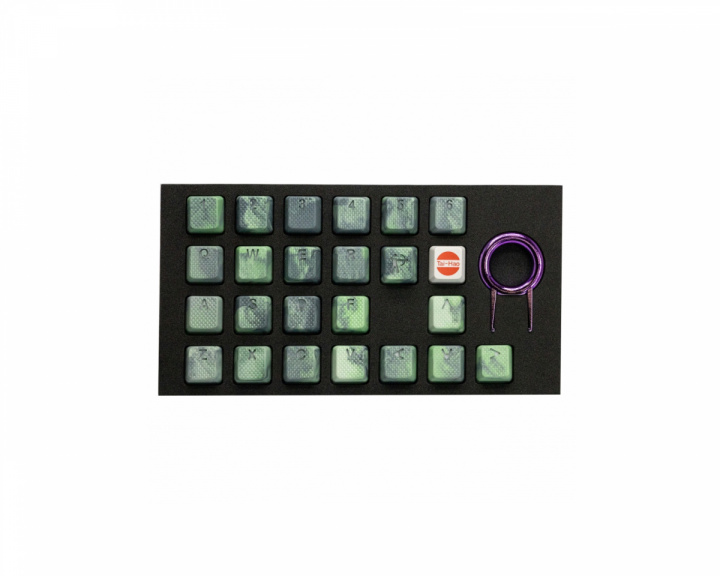 Tai-Hao 23-Key Rubber Double-shot Backlit Keycap Set - Genbu