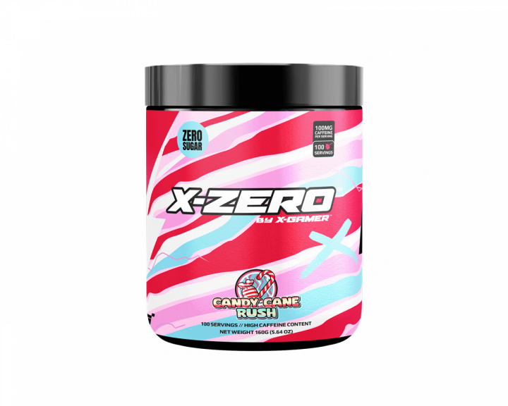 X-Gamer X-Zero Candy Cane Rush - 100 Portioner