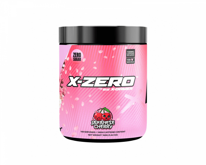 X-Gamer X-Zero Japanese Cherry - 100 Portioner