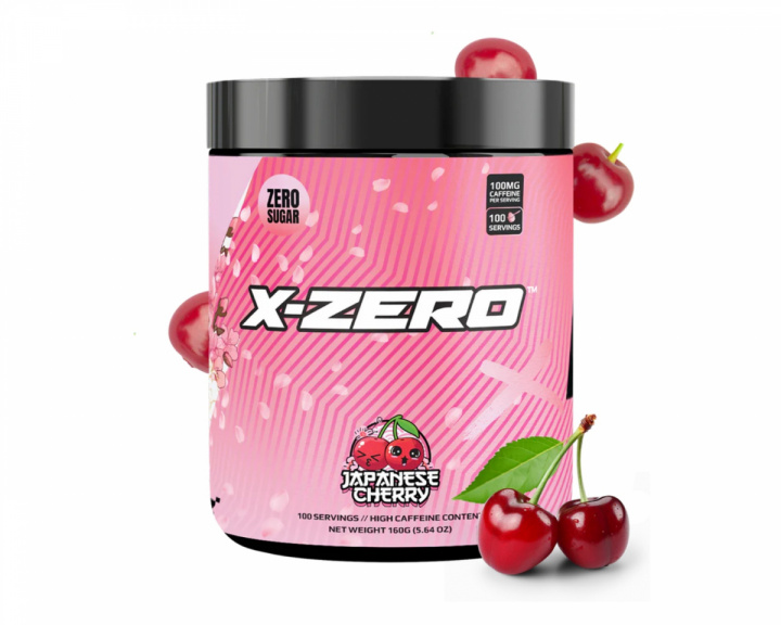 X-Gamer X-Zero Japanese Cherry - 100 Portioner