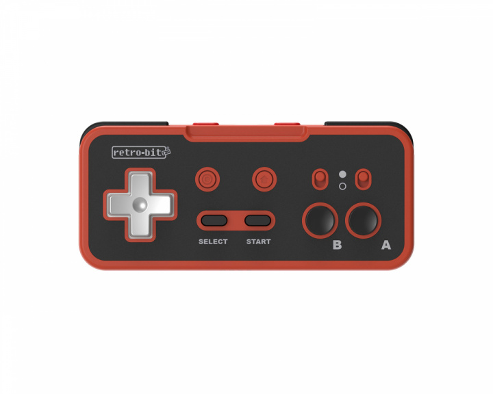 Retro-Bit Origin8 Wireless Controller, 2.4G Pad NS, Red & Black - Trådløs Controller