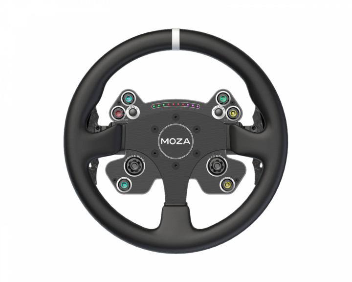 Moza Racing CS V2P Leather Steering Wheel - 33cm Rat til Racing