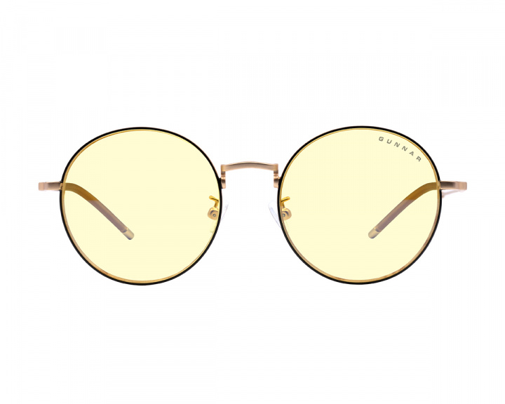 Gunnar Optiks Ellipse - Sort/Guld- Amber