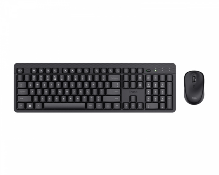 Trust ODY II Trådløst Tastatur og Mus Bundle