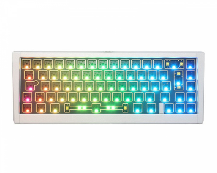 Ducky Outlaw 65 RGB Barebone ISO - Sølv