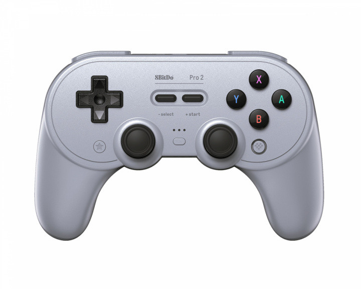 8Bitdo Pro 2 Bluetooth Gamepad Hall Effect Edition - Bluetooth Controller - Grå