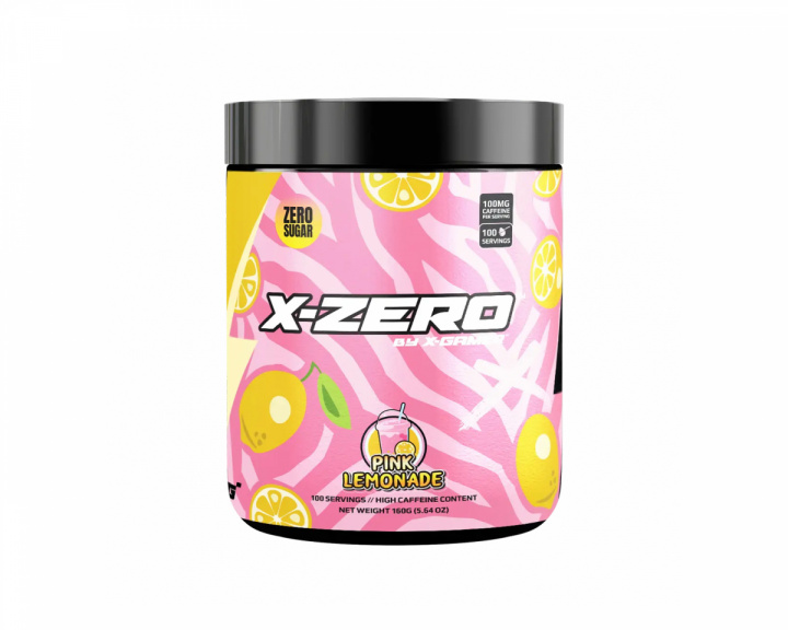 X-Gamer X-Zero Pink Lemonade - 100 Portioner