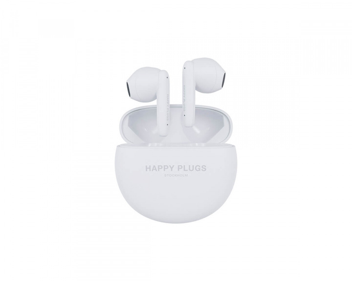 Happy Plugs JOY Lite True Wireless In-Ear Høretelefoner - Hvid