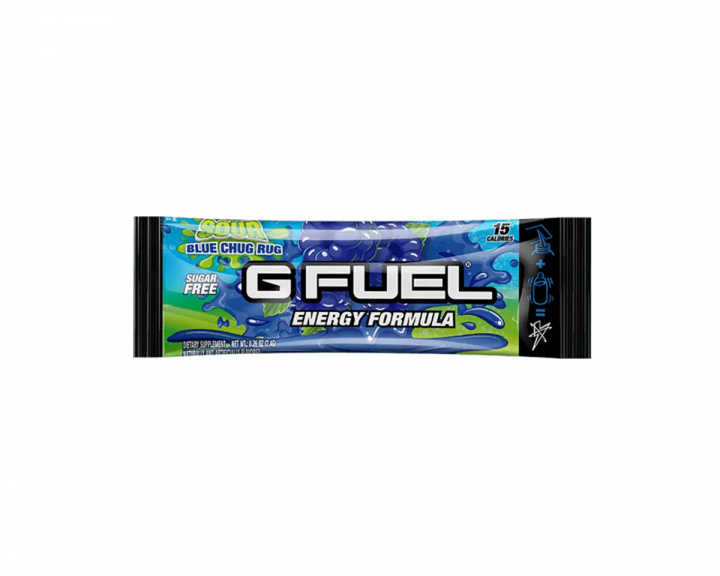 G FUEL Sour Blue Chug Rug - Single Energy Pack