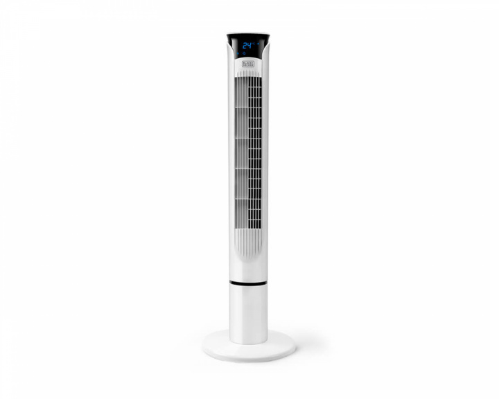 Black & Decker Tårnventilator 102cm - Hvid