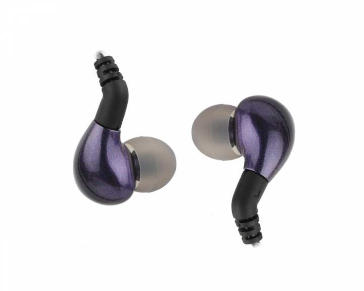 Blon BL03 IEM Hovedtelefoner med 3.5mm Mikrofon - Lilla