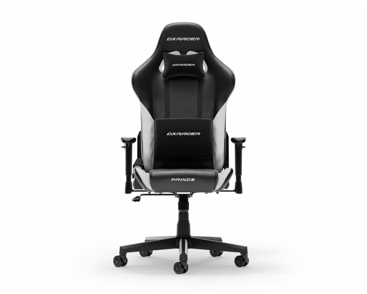 DXRacer PRINCE L Sort & Hvid PVC Læder