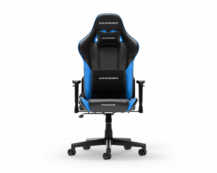DXRacer PRINCE L Sort & Blå PVC Læder