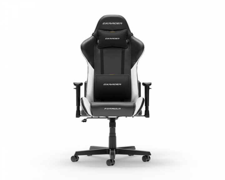 DXRacer FORMULA L Sort & Hvid PVC Læder