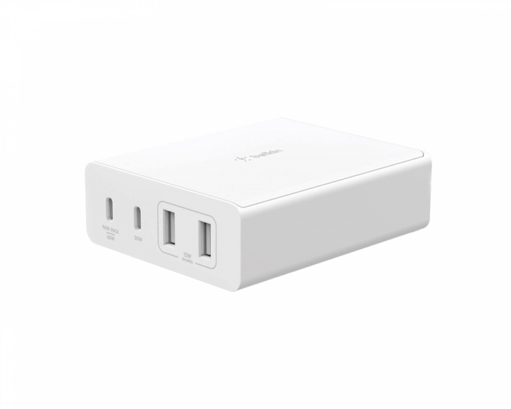 Belkin Boost Charge 108W 4-port Vægoplader - 2m