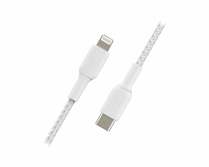 Belkin USB-C til Lightning Kabel - 1m - Hvid