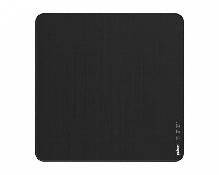 Pulsar x LGG Hyperion Musemåtte - XL SQ - Soft - Sort