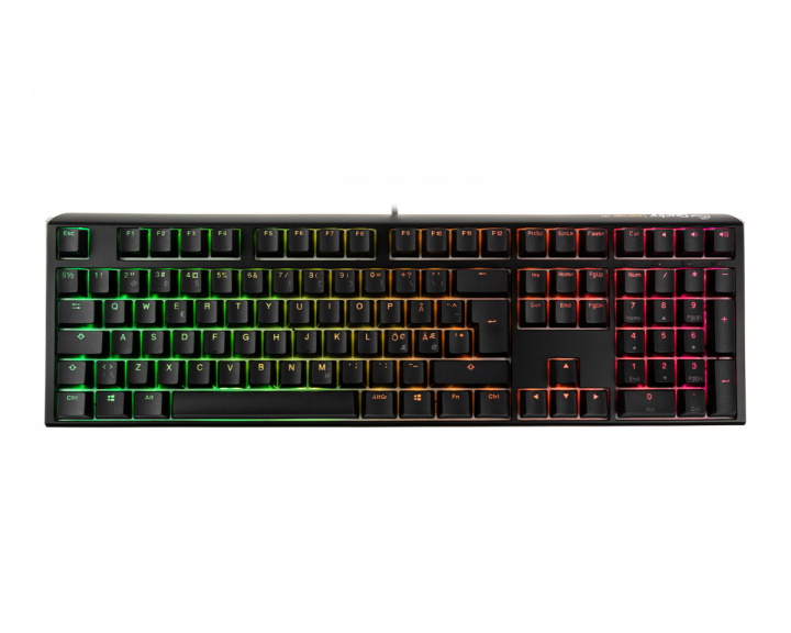 Ducky ONE 3 Classic RGB Tastatur [Baby Kangaroo] - Sort/Hvid