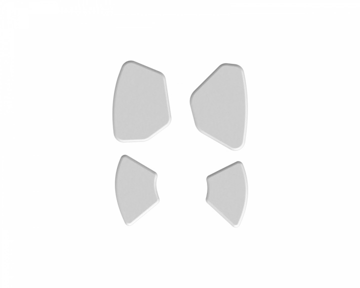 WLMouse PTFE Skates til Sword X - Hvid
