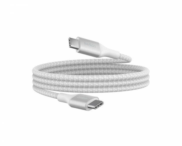 Belkin Boost Charge 240W USB-C til USB-C Kabel - 2m - Hvid
